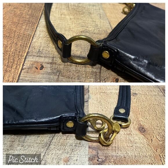 Marc By Marc Jacobs Black Leather Crossbody Handbag - Picture 5 of 14